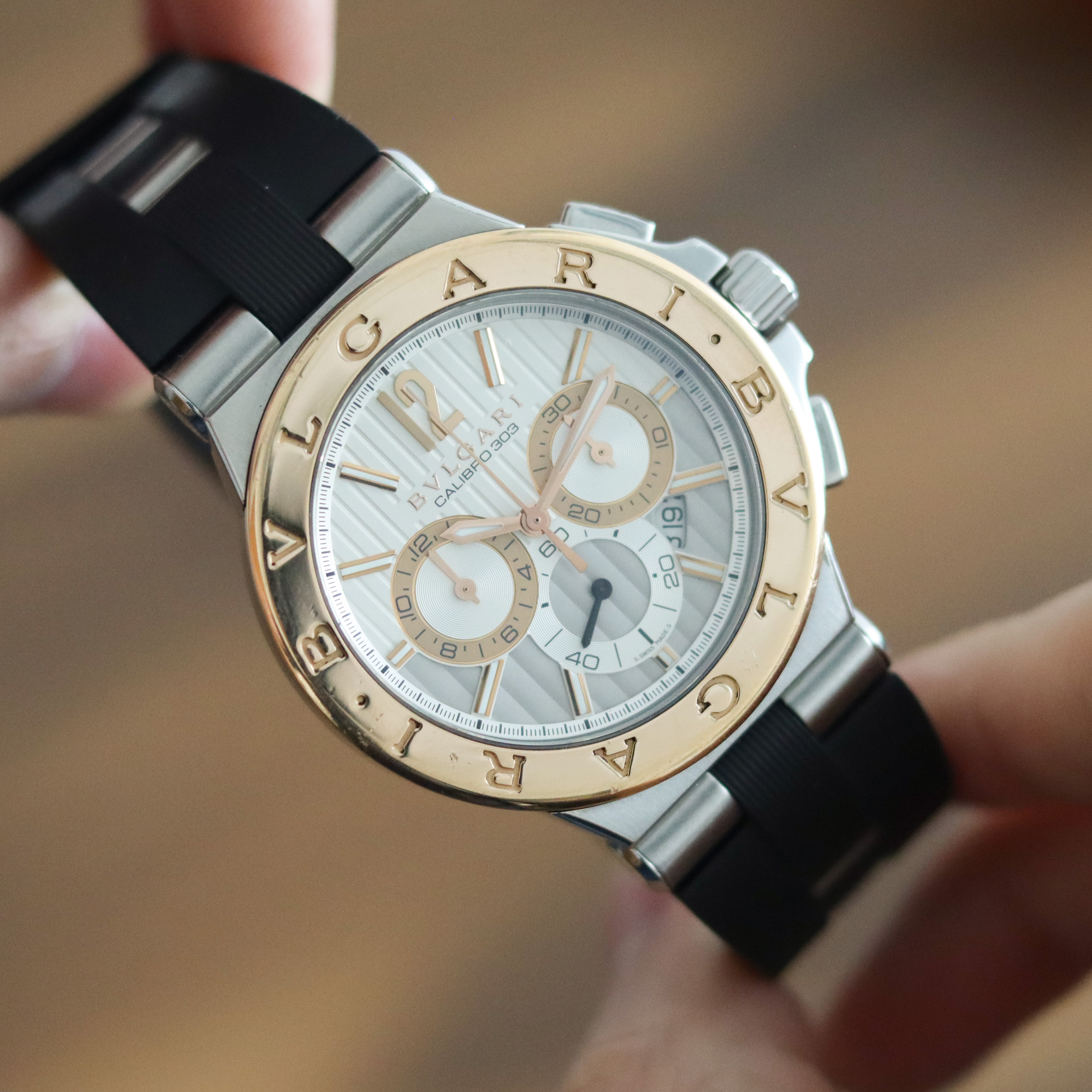 Bvlgari Diagono Calibro 303 Chronograph
